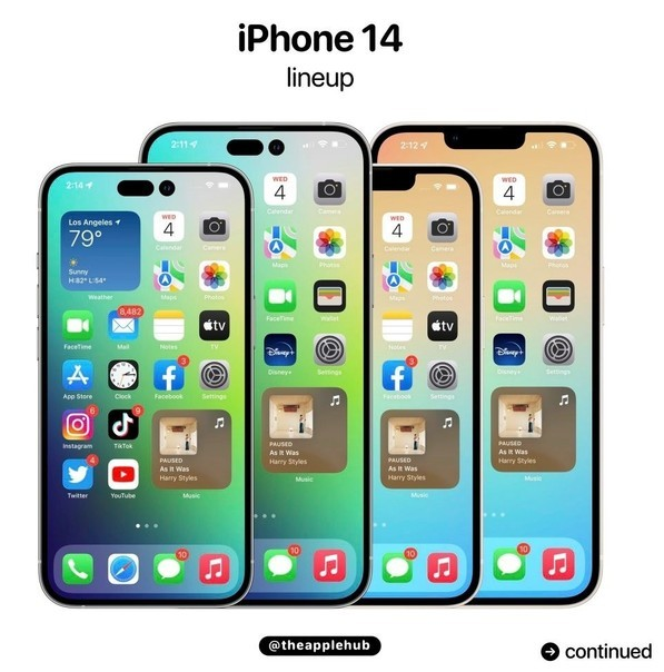 伊通苹果14维修分享iPhone 14全家福 