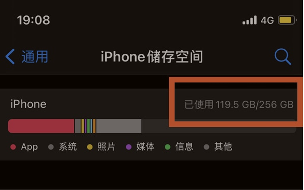 伊通苹果13维修分享iPhone13如何查看剩余内存 