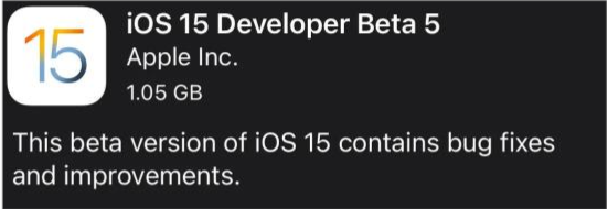 伊通苹果手机维修分享如何升级到iOS15.0 beta5 